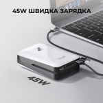 Павербанк Litheli Power Bank 10000 mAh, 45 W, 4А. Fast Charge. Білий 2