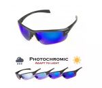 Очки фотохромные (защитные) Global Vision Hercules-7 Photochromic Anti-Fog (G-Tech™ blue), фотохромные зеркальные синие