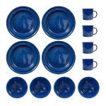 Набор посуды Sturm Mil-Tec® "Western Dishes Enamelled" (12 pcs) Navy 2