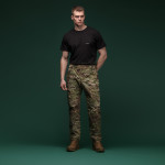 Комплект футболок Basic Military T-shirt. Чорний - Олива. Розмір M 5