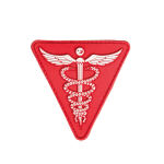 Нашивка на липучке Sturm Mil-Tec "Medical Patch PVC 3D" Red