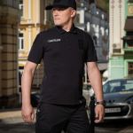 Поло M-Tac Поліція зі світловідбивним написом та нашивкою 65/35 Чорний, black 6