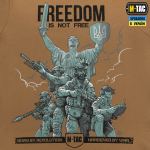 Футболка M-Tac Freedom Койот, coyote Brown 5 Футболка M-Tac Freedom Койот, coyote Brown 5