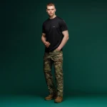 Футболка сітчаста AIR Coolmax 2.0. Легка та добре відводить вологу. Чорний 4 Футболка сітчаста AIR Coolmax 2.0. Легка та добре відводить вологу. Чорний 4