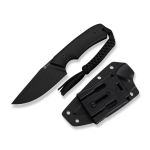 Ніж фіксований Civivi Gander Чорний Sandvik 14C28N Micarta