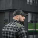 Кепка (бейсболка) тактична M-Tac Elite NYCO Extreme. Чорний мультикам 3