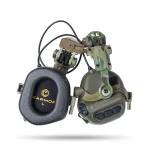 Крепление адаптер для активных наушников на шлем. Олива 4 Крепление адаптер для активных наушников на шлем. Олива 4