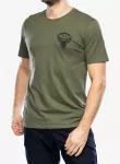 Футболка з малюнком "5.11 Tactical Kettle Skull" Military Green 2