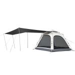 Намет тримісний автоматичний із тентом Naturehike Ango CNK2550WS010, S, сірий