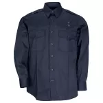 Сорочка тактична формена "5.11 Taclite PDU® Class-A Long Sleeve Shirt" Midnight Navy