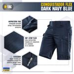 Шорти M-Tac Conquistador Flex Dark Темно, dark Navy Blue 2