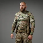 Рашгард тактичний Raptor Rashguard Multicam. Slim fit, polyester 2 Рашгард тактичний Raptor Rashguard Multicam. Slim fit, polyester 2
