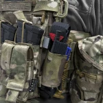 Подсумок под турникет и маркер А.Т.А.К.А. Cordura 500D. Мультикам 4
