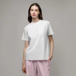 Жіноча футболка Only for women без логотипу. Білий 7 Жіноча футболка Only for women без логотипу. Білий 7