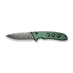Ніж складаний Civivi Hyperpulse Damascus Aluminum темно, темно-зелений 2 Ніж складаний Civivi Hyperpulse Damascus Aluminum темно, темно-зелений 2