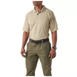 Футболка поло тактична з коротким рукавом "5.11 Tactical Performance Polo - Short Sleeve, Synthetic Knit" Silver Tan 5 Футболка поло тактична з коротким рукавом "5.11 Tactical Performance Polo - Short Sleeve, Synthetic Knit" Silver Tan 5