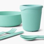 Набір посуду Sea to Summit Passage Dinnerware Set, 1P, 6 Piece, 6 предметів, Aqua Sea Blue 2 Набір посуду Sea to Summit Passage Dinnerware Set, 1P, 6 Piece, 6 предметів, Aqua Sea Blue 2