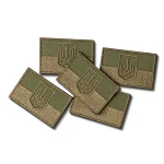 Шеврон (нашивка) прапор України з гербом на липучці, 4.9 х 7 см. Хакі 4 Шеврон (нашивка) прапор України з гербом на липучці, 4.9 х 7 см. Хакі 4