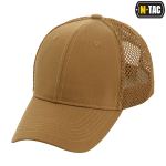Бейсболка M-Tac з сіткою Flex ріп-стоп Койот 5 Бейсболка M-Tac з сіткою Flex ріп-стоп Койот 5