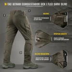Штани M-Tac Conquistador Gen I Flex. Темна олива 6