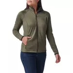 Куртка флисовая женская 5.11 Tactical "Women's Stratos Full Zip" RANGER GREEN 4 Куртка флисовая женская 5.11 Tactical "Women's Stratos Full Zip" RANGER GREEN 4