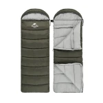 Спальный мешок Naturehike U250 (6°C до -10°C). Правый. Темно-зеленый
