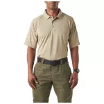 Футболка поло тактична з коротким рукавом "5.11 Tactical Performance Polo - Short Sleeve, Synthetic Knit" Silver Tan 3 Футболка поло тактична з коротким рукавом "5.11 Tactical Performance Polo - Short Sleeve, Synthetic Knit" Silver Tan 3