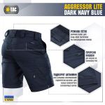 Шорти M-Tac Aggressor Short Dark Темно, dark Navy Blue 5