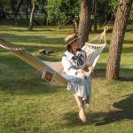 Гамак одномісний Naturehike CNK2450WS018 Cotton Beige 6
