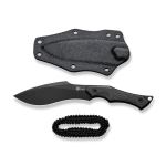 Ніж фіксований тактичний Civivi Vaquita II Чорний Nitro-V Micarta 2 Ніж фіксований тактичний Civivi Vaquita II Чорний Nitro-V Micarta 2