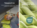 Надувна подушка Flextail Tiny Pillow Green 6 Надувна подушка Flextail Tiny Pillow Green 6