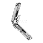 Мультитул Leatherman Free P2, нейлоновий чохол, 19 інструментів, сталь 420HC, Сріблястий 2