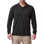 Поло с длинным рукавом "5.11 Tactical® Helios Long Sleeve Polo" Black