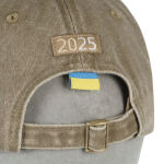 Бейсболка "Підтримуй наші війська! (PROF1Group® 2025)" Washed Brown 5 Бейсболка "Підтримуй наші війська! (PROF1Group® 2025)" Washed Brown 5