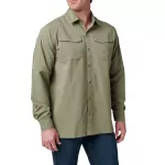 Сорочка тактична з довгим рукавом "5.11 FREEDOM FLEX WOVEN SHIRT - LONG SLEEVE" Tank Green 3 Сорочка тактична з довгим рукавом "5.11 FREEDOM FLEX WOVEN SHIRT - LONG SLEEVE" Tank Green 3