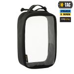 M-Tac органайзер утилітарный прозрачный Elite Small (22х14 см) Черный 3