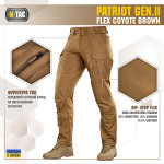 Штаны M-Tac Patriot Gen II Flex. Койот 4