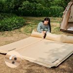 Самонадувний килимок Naturehike CNK2300DZ014 бежевий 3 Самонадувний килимок Naturehike CNK2300DZ014 бежевий 3