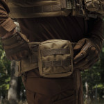 Підсумок утилітарний S. Кріплення Molle. Cordura 1000. Койот. 3