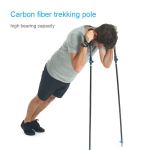 Трекінгова палиця Naturehike ST07 NH18D010-Z, 99-115 см, бордова 4