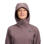 Куртка жіноча мембранна Black Diamond W Strataline Stretch Shell, Dark Mauve 6 Куртка жіноча мембранна Black Diamond W Strataline Stretch Shell, Dark Mauve 6