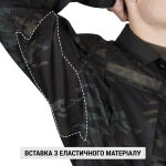 Сорочка польова "DEFENSOR MK-2" MultiCam Black 8 Сорочка польова "DEFENSOR MK-2" MultiCam Black 8
