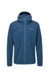 Мембранна куртка чоловіча Rab Kinetic 2.0 Jacket, Tempest Blue