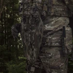 Противоосколочный фартук 1-го класса защиты (с баллистическим пакетом). Размер XL. Мультикам 8 Противоосколочный фартук 1-го класса защиты (с баллистическим пакетом). Размер XL. Мультикам 8