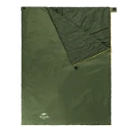 Спальний мішок Naturehike LW180 Mini NH21MSD04 (від -3°C до 15°C). Лівий, XL. Темно-зелений 4