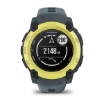 Смарт-годинник Garmin Instinct E, 40 mm. Жовто-Сірий 7