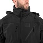 Куртка демісезонна софтшелл "SOFTSHELL JACKET SCU" Black 8 Куртка демісезонна софтшелл "SOFTSHELL JACKET SCU" Black 8