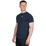 Футболка Modal Темно-синя (білий тризуб)