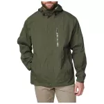 Куртка тактична вологозахисна "5.11 Aurora Shell Jacket" Moss
