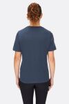 Футболка жіноча Rab Crimp Logo Tee Wmns, Plum 3 Футболка жіноча Rab Crimp Logo Tee Wmns, Plum 3